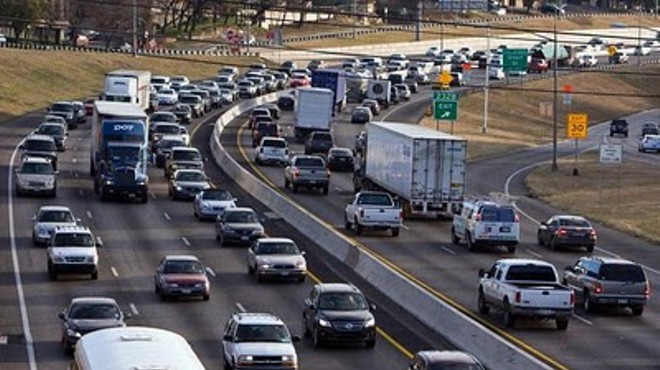 $6 billion spent on traffic costs last year by residents of Austin, Bexar, Travis, Hays, and Williamson countries.