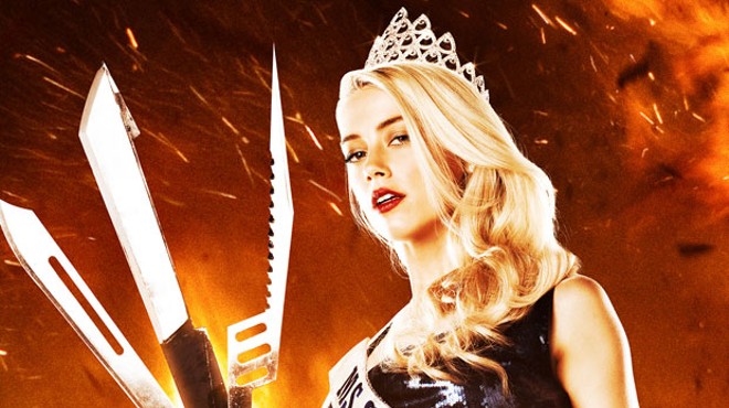 Amber Heard's Ms. San Antonio 'Machete Kills' Character Poster Unveiled