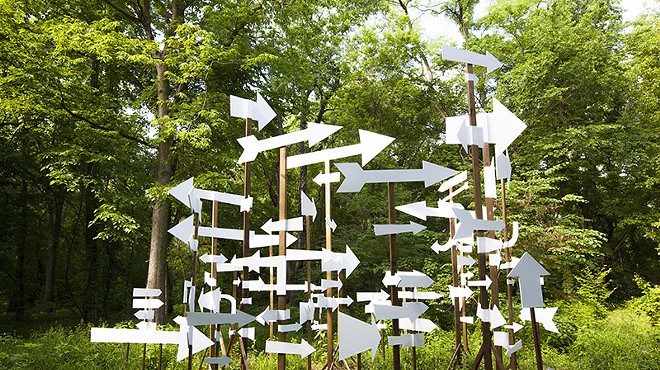 Artist Kim Beck's "NOTICE: A Flock of Signs"