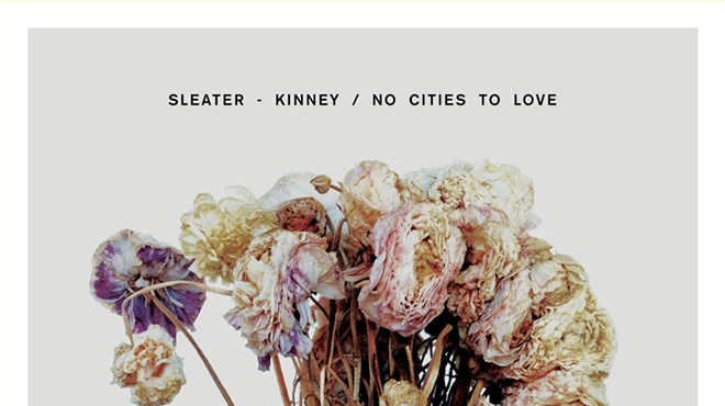 Cover for Sleater-Kinney's "No Cities to Love"