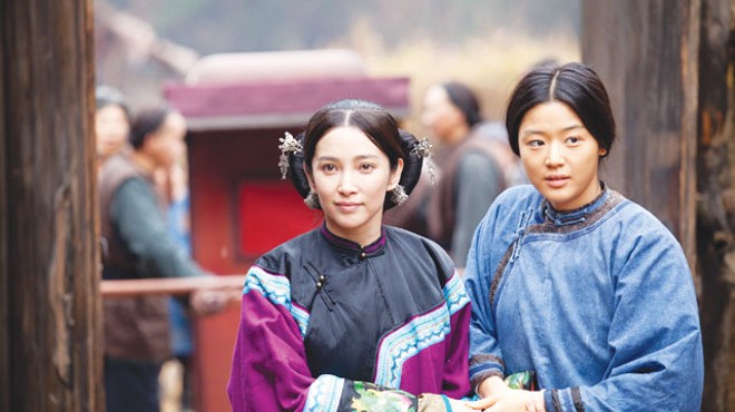 Inseparable — Bingbing Li and Gianna Jun in Snow Flower and the Secret Fan.