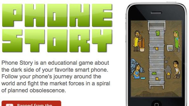iPhone 'Phone Story' game banned from the App Store