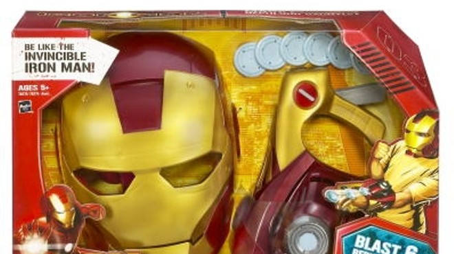 Iron Man Mask and Gauntlet