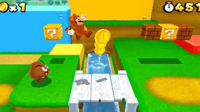 Mario looks good in 3D, despite some missed opportunities