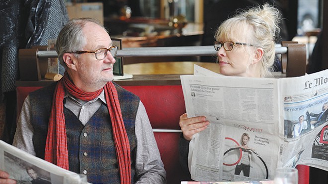 “Oh, piss off!” seems to be the gist of Nick (Jim Broadbent) and Meg’s (Lindsay Duncan) conversations in Le Week-End