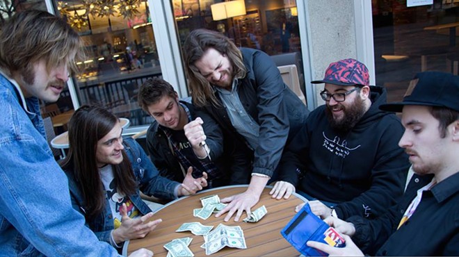Nashville's Diarrhea Planet playing a high-stakes game of Five Finger Fillet