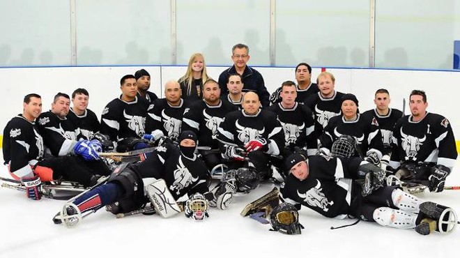 Rampage Sled Hockey Team Wins Everything This Year