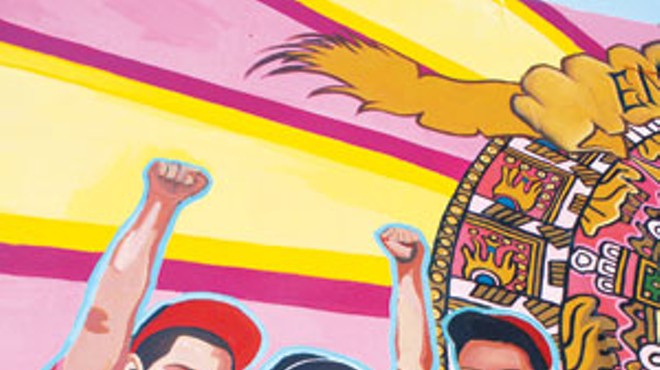 Rededication of San Anto Cultural Arts' mural, End Barrio Warfare (video)