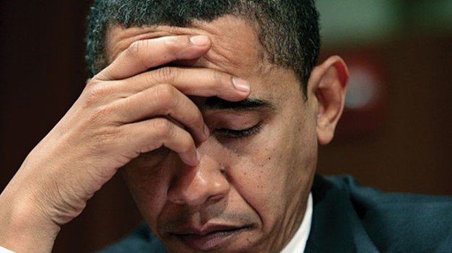 President Barack Obama probably woke up with a migraine today.