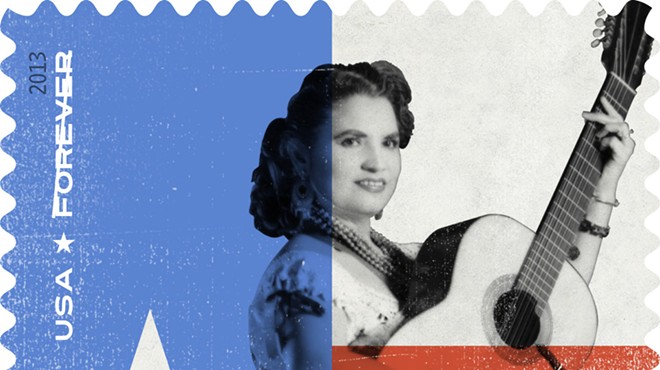 SA's Lydia Mendoza immortalized on a U.S. stamp