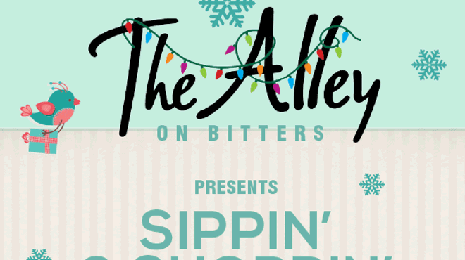 Sippin’ and Shoppin’ on Small Business Saturday at the Alley on Bitters