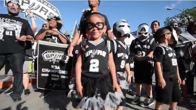 Spurs Nation Represents in Spirit Rally Viral Video