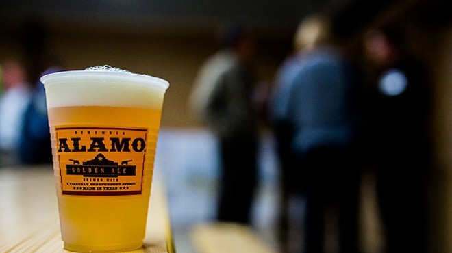 A federal judge says the Alamo image in the Alamo Beer Company logo has to go away.