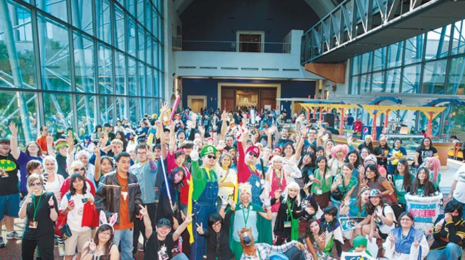 The assembled masses at last year’s San Japan: Sinister 6
