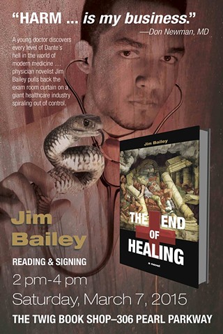 The End of Healing Book Signing