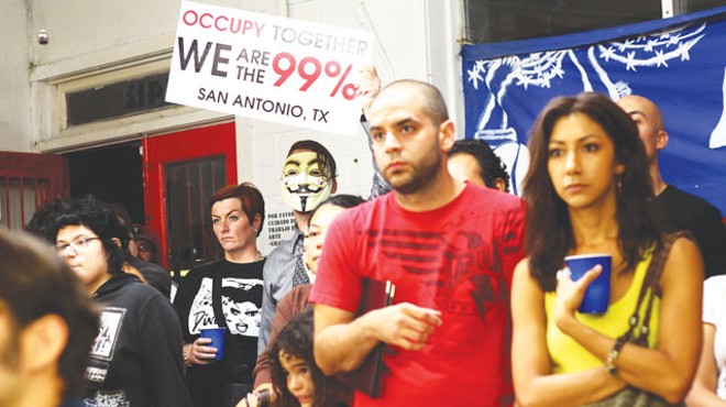 The QueQue: Occupy San Anto! (sort of), Tar sands = human rights?, Castro redirects VIA streetcar plan