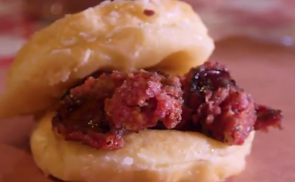 This Texas Barbecue Joint is Now Selling Sausage Sandwiches — On a Donut