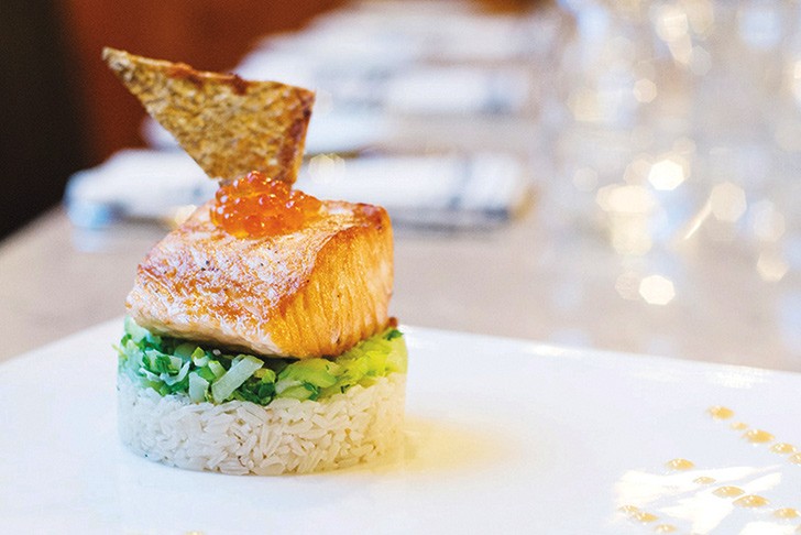 Trust your seafood to chef Chris Carlson.