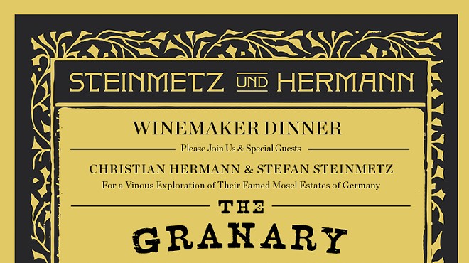 Winemaker Dinner at The Granary
