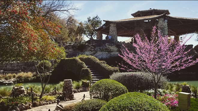 Park facilities such as the Japanese Tea Garden in Brackenridge Park were one of the factors Homes.com used to rank cities on its list.
