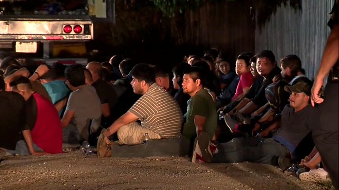 55 Undocumented Immigrants Found in Trailer in San Antonio, Sent to Detention Center