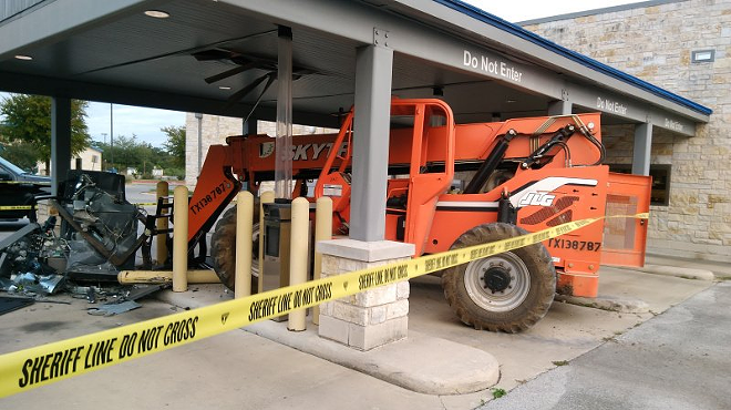Robbers Use Stolen Forklift to Steal North Side San Antonio ATM