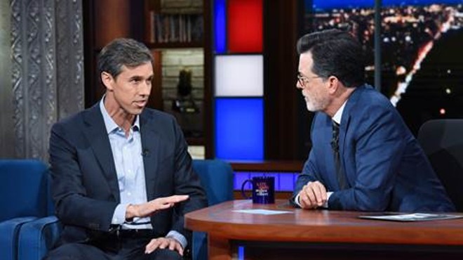 Beto O'Rourke Makes Appearance on The Late Show with Stephen Colbert