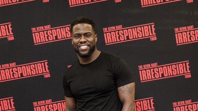 Comedian Kevin Hart Becomes Principal for a Day at Dallas School