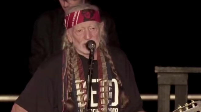Watch Willie Nelson Debut His New Song "Vote 'Em Out" at Beto O'Rourke's Campaign Rally