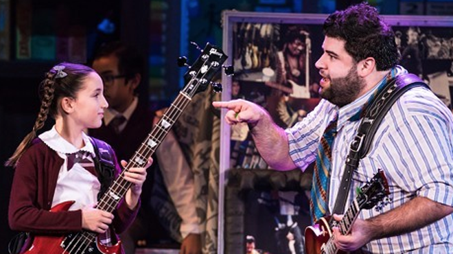 Stage Adaptation of School of Rock Setting Up at Majestic Theatre
