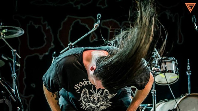 This is what Cannibal Corpse's brand of headbanging looks like.