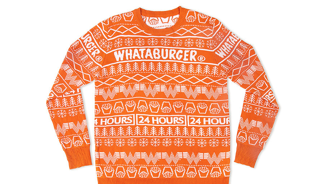 Whataburger Sells Out of Christmas Sweaters, But More Are On the Way