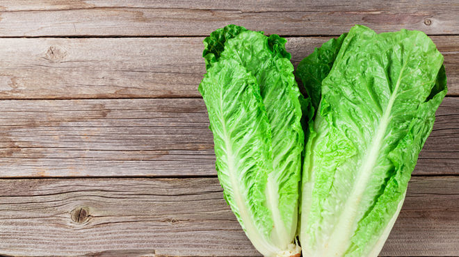 Stay away from romaine lettuce.