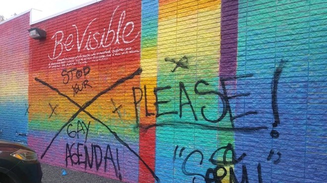 ‘Pride Wall’ in Houston’s LGBTQ Neighborhood Defaced by Vandals