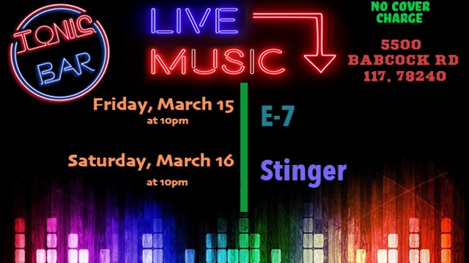 Live Music All Weekend Long at Tonic Bar