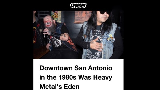 Vice Magazine Highlights San Antonio's Thriving '80s Metal Scene