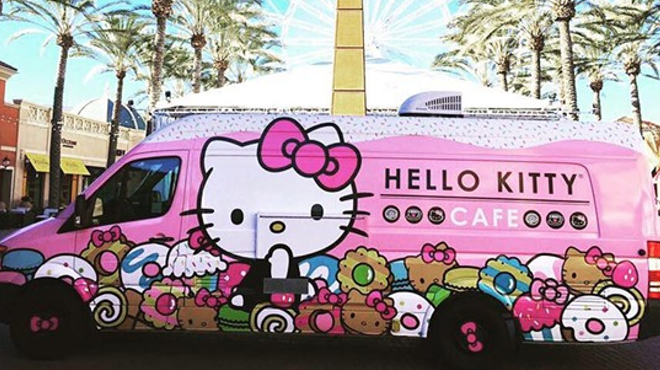 Hello Kitty Food Truck Arrives in San Antonio Next Week