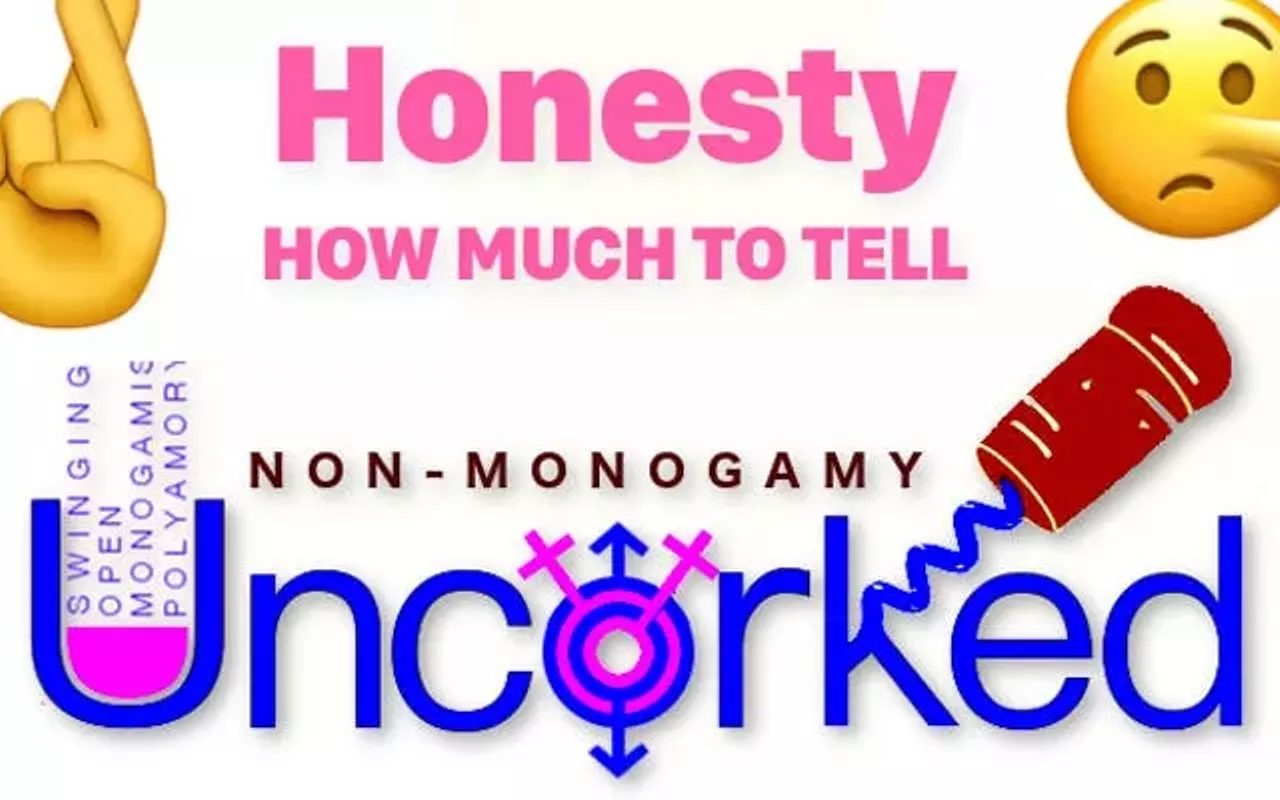 Image: Non-Monogamy Uncorked: Honesty - How Much to Tell
