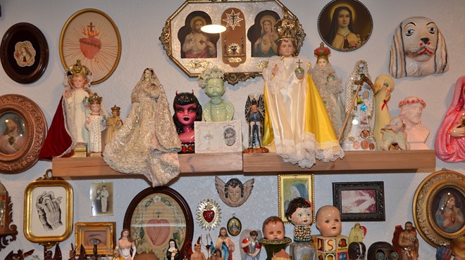 Studio Visits: San Antonio Artist Lisette Chavez on Growing Up Catholic, Devil Babies and Men Who Look Like Satan