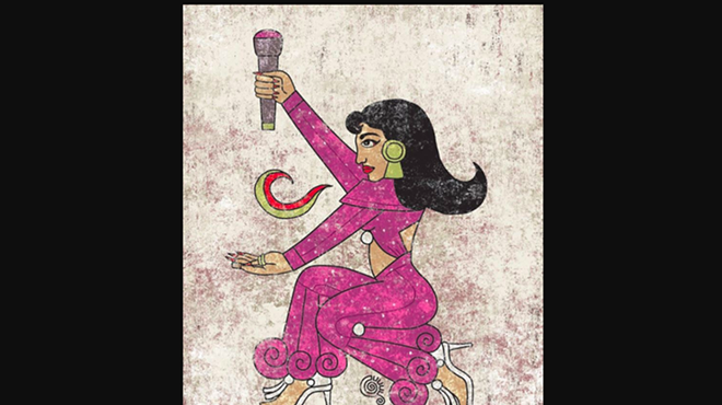 This Aztec-Inspired Drawing of Selena Will Change Your Life