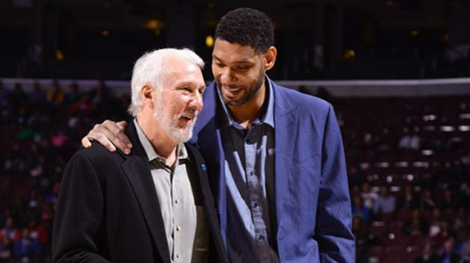 Gregg Popovich Doesn't Think Tim Duncan Will Stay in Spurs Assistant Coach Role for Long