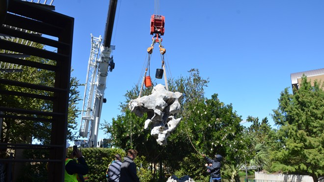 San Antonio Museum of Art Installs 6.5 Ton Taihu Scholars' Rock Gifted by Chinese Sister City, Wuxi