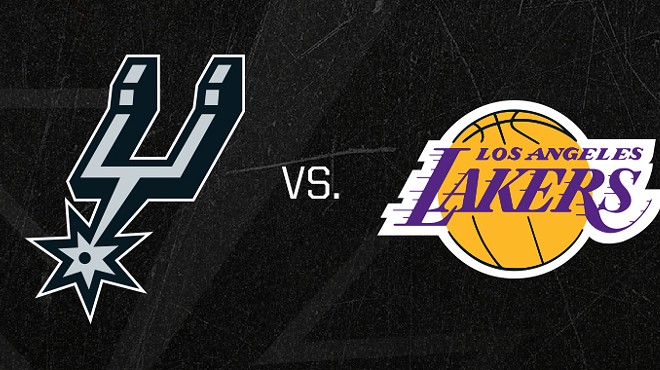 Spurs Taking on the Los Angeles Lakers at the AT&T Center