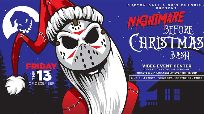 Nightmare Before Christmas Bash on Friday the 13th!