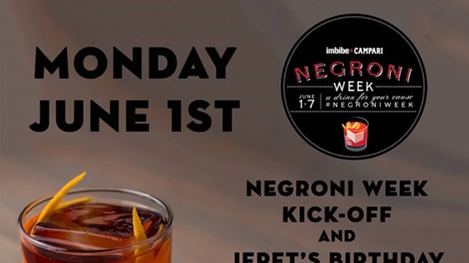 Negroni Week Kick-Off/Jeret's Birthday