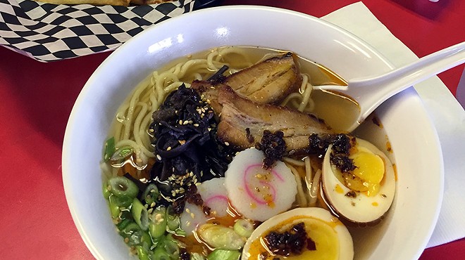 Quality over quantity at Nama Ramen, where noodle options are limited but worth it.