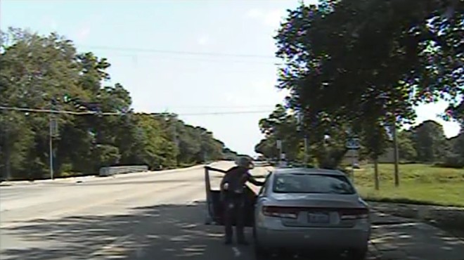 After Sandra Bland stood up for her rights, this DPS officer threatened her with a Taser.