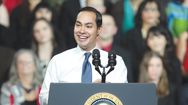 Former SA mayor and current Obama cabinet member Juli&aacute;n Castro is mum on VP rumors and other future political goals.