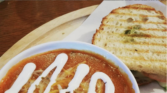 It's 100 degrees, but doesn't this soup look amazing?