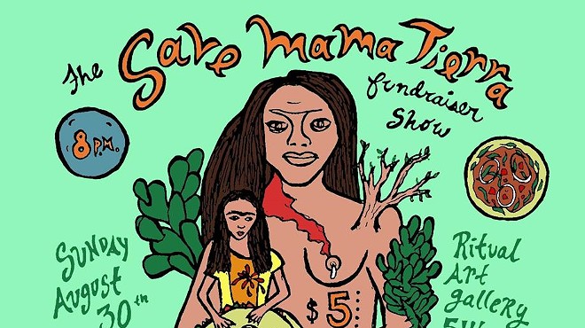 Poster for the Mama Tierra fundraiser